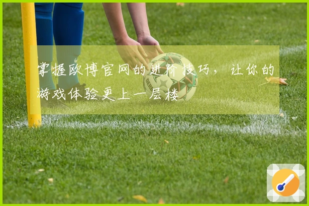 掌握欧博官网的进阶技巧，让你的游戏体验更上一层楼